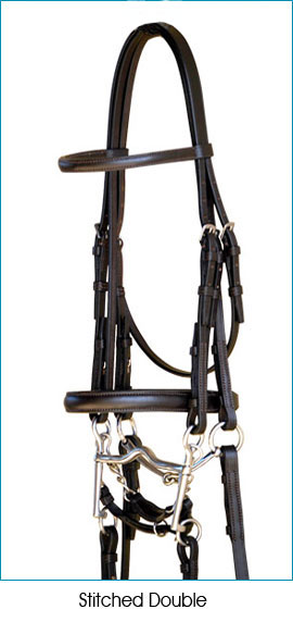Stitched Double Bridle